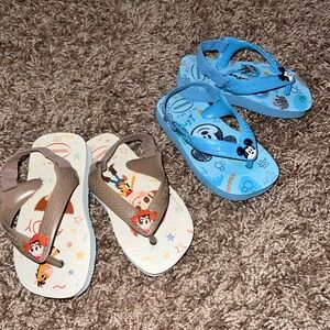 Disney havaianas size 5c